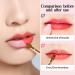 Arqumi Retractable Double-Ended Lip Makeup Brush | Lightweight Lipstick & Gloss Applicator with Protective Lid | Travel & Daily Use | Gold - Buy Online on GoSupps.com