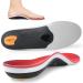PCSsole Heavy Duty Arch Support Insoles 220+lbs Plantar Fasciitis Orthotic Insoles Work Boot Shoe Insert for Flat Feet  Heel Pain Pronation Foot Pain Relief Metatarsal Support.29cm Mens 10-10 1/2 | Womens 12-12 1/2(11.42...