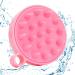 Hair Massage Device - Manual Scalp Brush with Handle | Dual-Use Hair Cleaning & Head Massage Accessory - Tayst Pink Shiny Arc for Women - Buy Online on GoSupps.com