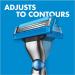 Gillette Mach3 Turbo Men's Razor + 9 Refill Blades | Lubricated Strips Included - New - Buy Online on GoSupps.com