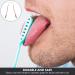 Stainless Steel U Shape Tongue Scraper - Portable Rose Gold Tongue Brush for Oral Care | Best Tongue Cleaning Tool for Adults - Buy Online on GoSupps.com