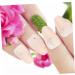 IWOWHERO Nails Decoration 1 Set Nail Patch French Decor Manicure Patches Nail Files Nails for Women Fake Nails French Diy Manicure Supply Nail Embellishments Girl X4 Nail Supplies - Buy Online on GoSupps.com