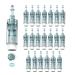 Dr.pen Ultima M8 Lot de 20 cartouches de rechange authentiques jetables 42 broches pour stylo micro-aiguilles M8 42 Pins 20 pi ces.