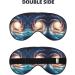 FoRes Universe Milky Way Galaxy Print Eye Mask - Light Blocking Adjustable Sleep Mask for Deep Rest - Unisex Adult Sleep Aid - Buy Online on GoSupps.com