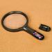 Magnifying Glass with Light 1.8X 5X Magnification Lightweight Handheld Magnifying Glass for Reading Hobbies Magnifier/Black Comfortable Anniversary - Buy Online on GoSupps.com
