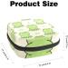 Cute Cartoon Frog Sanitary Napkin Storage Bag | Feminine Menstrual Cup & Nursing Pad Holder | Portable Period Bag for Women & Teen Girls - Multi-colored - Buy Online on GoSupps.com