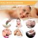 Premium Rose Quartz Gua Sha Tool | Natural Jade Facial Massage Stone for Anti-Aging | Heart Shape Skincare Tool - Buy Online on GoSupps.com
