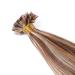 Premium Keratin Bonding Hair Extensions - #4/24 Scanted 70cm 50 Strands - 100% Remy Real Hair U-Tip Extensions by Novon Hair Extensions - Buy Online on GoSupps.com