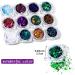 Gwawg 12 Colors Face Glitter - Holographic Chunky Glitter for Festival Makeup Body Hair Nail Art & DIY Projects - Buy Online on GoSupps.com