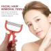 SUPVOX 5pcs Facial Hair Remover - Portable Manual Epilator | Stainless Steel Beauty Tool for Effortless Hair Removal - Buy Online on GoSupps.com