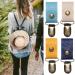 Curfair Robust Hat Clip - Trendy Travel Accessory for Hiking & Camping - Durable Synthetic Leather - Buy Online on GoSupps.com