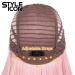 Style Icon 38â Super Long Straight Wigs Lace Front Wigs 6â Deeper Middle Part Lace Hairline Pink Wig (38"  PINK15) 38" PINK15 - Buy Online on GoSupps.com