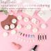 FRIUSATE 14 Boxes White Chrome Nail Powder - Glazed Donut Pearlescent Mirror Effect Glitter for DIY Nail Art - 7 Styles Available - Buy Online on GoSupps.com