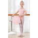 DIPUG Girls Ballet Leotards with Removable Skirt | Toddler Dance Dress Combo | Short Sleeve | Pink | Size 4-6 Years - Buy Online on GoSupps.com