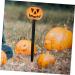 5pcs Ghost Light Accessories Outdoor Plug Halloween Outdoor Decorations Halloween Decor Solar Landscape Light Outdoor Decors Metal Garden Stakes Lights Festival Yard Stakes 3D LED (Colo Black Whitex4pcs 38x8cm - Buy Online on GoSupps.com