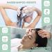 Head Massage Brush - Silicone Scalp Massager for Dandruff Hair Growth & Relaxation | Shop Green - Buy Online on GoSupps.com