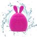 Soft Silicone Face Scrubber - Soft Silicone Face Scrubber Face Exfoliator Brush - Face Brushes for Cleansing Manual Face Scrub Clean Brush Cute Rabbit Ears Shape for Women Men Coatuiyo - Buy Online on GoSupps.com