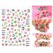 Cute Cartoon Nail Art Sticker Decals - 3D Self-Adhesive Designer Stickers for Women, Kids, and Girls - Manicure Decoration Supplies - 6 Sheets - Buy Online on GoSupps.com