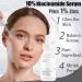 10% Niacinamide Serum + 1% Zinc Serum Niacinamide Face Serum Moisturiser Face Face Serum Minimises Pore Anti Aging Serum for Face Brightening Serum Tackles Blemishes Niacinamide Brightening Toner - Buy Online on GoSupps.com