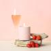 Buy HIGHONLOVE Strawberries & Champagne Massage Candle | Luxurious Soy-Based Natural Massage Candle with Coconut & Hemp Oil - 250g | International Shipping - Buy Online on GoSupps.com