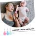 Healeved 3pcs Anti Reflux Nasal Aspirator for Baby | Silicone Nose Suction Bulb Set - Buy Online on GoSupps.com