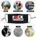 Unisex face mask Fu-ck Trudeau Reusable Cloth face mask Adjustable Black 1 count (Pack of 1) - Buy Online on GoSupps.com