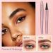 2024 New Eyebrow Pen Waterproof Eyebrow Pencil Brow Pencil with Micro-fork Tip 24 Hours Water-proof & Smudge-proof Natural Fine Stroke (grey+black) - Buy Online on GoSupps.com