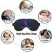 Adjustable Pink Ribbon Awareness Sleep Mask | Soft Double-Sided Eye Covers for Better Sleep | Reduce Eye Edema & Enhance Comfort - Buy Online on GoSupps.com