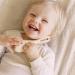 Haakaa Wooden Baby Hair Brush - Natural Soft Goat Bristles, Ideal for Cradle Cap - Perfect Baby Registry Gift - 1PC - Buy Online on GoSupps.com