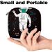 Large Capacity Women's Bands Storage Bag - Travel Organizer for Menstrual Cup Makeup & More - Fun Dinosaur Space Design - Buy Online on GoSupps.com
