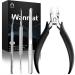 Wanmat Toe Nail Clipper for Thick Toenails,Upgraded Toenails Trimmer and Professional Podiatrist Toenail Nipper for Seniors with Surgical Stainless Steel Sharp Blades Soft Grip Handle(4PCS) NEW-4PCS