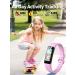 Kids Fitness Tracker Watch | Waterproof with Heart Rate Monitor | Sleep & Calorie Tracker | 11 Sport Modes | Replaceable Band | Ages 5-16 | Purple & Pink - Buy Online on GoSupps.com