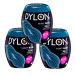 Dylon Navy Blue All-in-1 Fabric Dye for Fresh and Intense Colours 3 x 350g