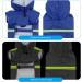 Petcute Waterproof Dog Raincoat - Windproof Adjustable Jacket with Reflective Stripes for Small to Large Dogs | 5XL Dark Blue - Buy Online on GoSupps.com