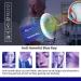 Flip Up Blue Light Blocking Clip-On Reading Glasses for Men & Women - Frameless Magnifiers (Transparent 4X) - International Shipping Available - Buy Online on GoSupps.com