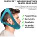 Babyfond Upgrade Anti Snore Chin Strap - Adjustable & Breathable Sleep Aid for Men Women - Stop Snoring CPAP Users - Larger Jaw Support Belt (Blue) - Buy Online on GoSupps.com