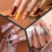 Beetles 3 Styles Acrylic Nail Tips - 488 Pcs Clear False Nails for Acrylic/Dip Powder/Poly Gel Extension - DIY Nail Art Kit - Buy Online on GoSupps.com
