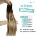 Youngsee Real Hair Balayage Extensions - 55cm Brown & Blonde Wefts | Double Brown Weaving | 100g #2/6/24 - Buy Online on GoSupps.com