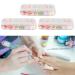 Nail Art Jewelry 12 Compartments Multi-Size 3D Nail Decorations 3 Nail Boxes - Buy Online on GoSupps.com