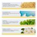 ECEG Forehead Wrinkle & 24K Gold Eye Patches - 15 PCS Collagen Facial Patches for Dark Circles, Eye Bags & Fine Lines | Anti Wrinkle & Forehead Line Remover with Natural Ingredients - Buy Online on GoSupps.com