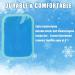 Reusable Gel Ice Packs for Kids & Adults - Pain Relief for Injuries, Wisdom Teeth, Face, Breast, Allergies, Tired Eyes - 6 Pack - Buy Online on GoSupps.com