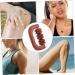3PC Wooden Roller Massager Set - Handheld Manual Massage Tools for Foot & Body Relief - Premium Wooden Massage Rollers - Buy Online on GoSupps.com