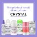 CRYSTAL Unscented Mineral Deodorant Stick - 24hr Odor Protection, Non-Staining, Aluminum & Paraben Free - 4.25 oz - Buy Online on GoSupps.com