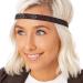 Hipsy Women's Glitter Adjustable Non-Slip Headbands - 10 Pack Skinny Neutral | International Shipping Available - Buy Online on GoSupps.com