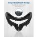 KIWI Design VR Facial Interface Bracket with Anti-Leakage Nose Pad - 2 PCS PU Leather Foam Face Cover for Valve Index - Buy Online on GoSupps.com
