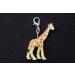Miniblings Giraffe Charm Zipper Pull | Handmade Fashion Jewelry | Silver Chain Pendant | Unique Animal Accessory for Bracelets | International Shipping - Buy Online on GoSupps.com