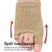 Geruwam Forefoot Separating Toe Sock - Comfortable Nylon Spandex Forefoot Wrap for Home & Travel - Buy Online on GoSupps.com