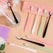 Pinkunn Soft Bristle Toothbrush | 36 Pcs Micro Nano Manual Toothbrush with 20,000 Bristles | For Sensitive Gums | Adult Kids Children | 4 Colors | White Bristles - Buy Online on GoSupps.com