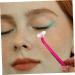 FRCOLOR 1 Set Eye Makeup Aid Eyelash Stencils Eyelash Stamp Eye Makeup Tool Lower Eyeliner Stamp Tool Lash Stamp for Lower Lashes Reusable Eyelash Stencil Bottom Lashes Stamps 12.00X3.50X2.50CM - Buy Online on GoSupps.com