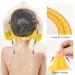FUNUPUP Baby Shower Cap - Adjustable Hair Washing Shield for Kids - Yellow Dinosaur Design - Buy Online on GoSupps.com